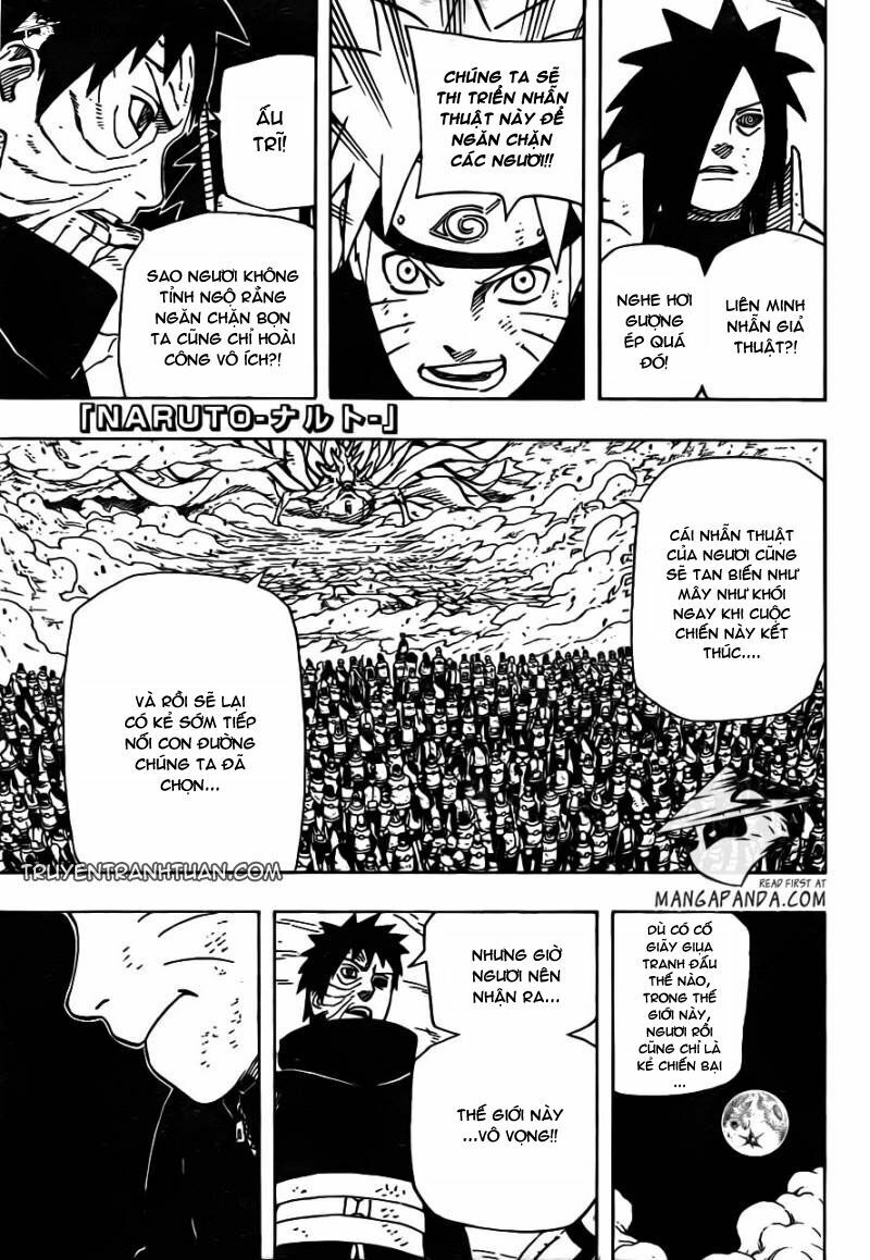 naruto - cửu vĩ hồ ly chapter 612 - Trang 2